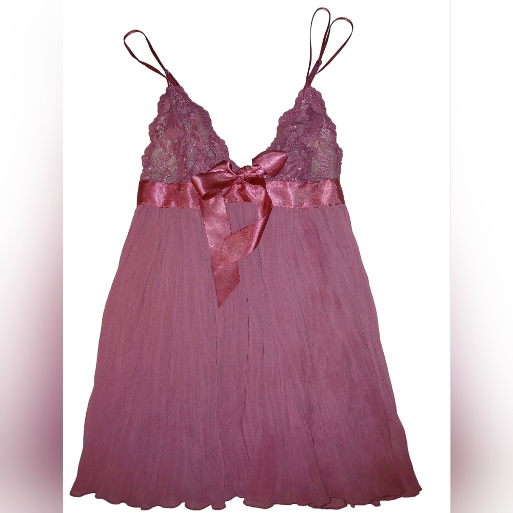 Victoria's Secret Lace & Satin Nightgown